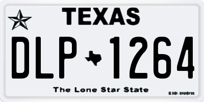 TX license plate DLP1264