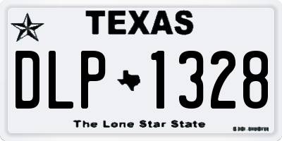TX license plate DLP1328