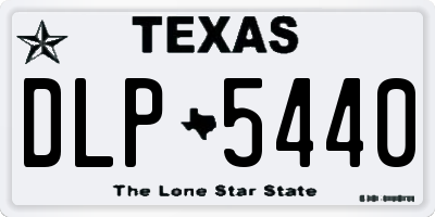 TX license plate DLP5440