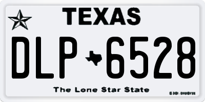 TX license plate DLP6528
