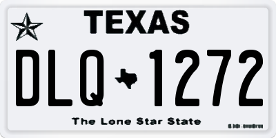 TX license plate DLQ1272