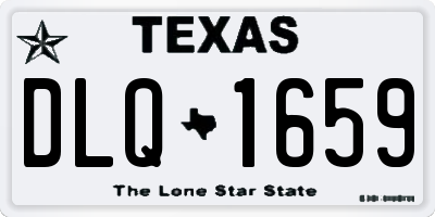 TX license plate DLQ1659
