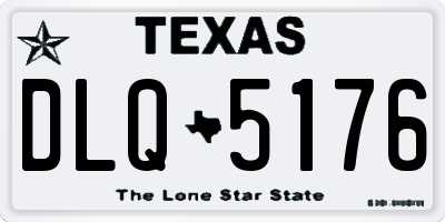 TX license plate DLQ5176