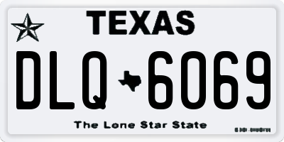 TX license plate DLQ6069