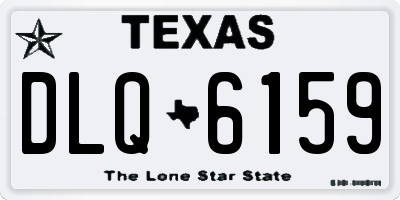 TX license plate DLQ6159