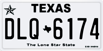 TX license plate DLQ6174