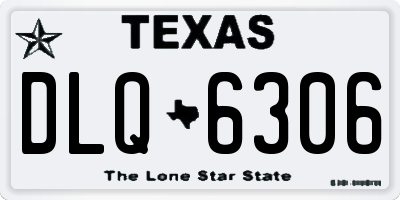 TX license plate DLQ6306