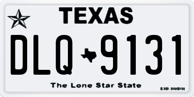 TX license plate DLQ9131