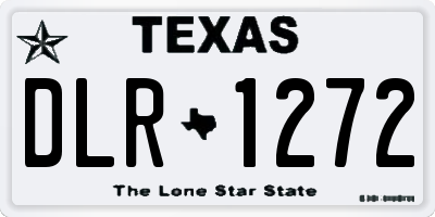 TX license plate DLR1272