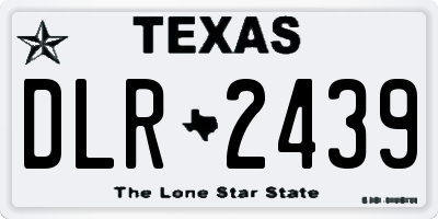 TX license plate DLR2439