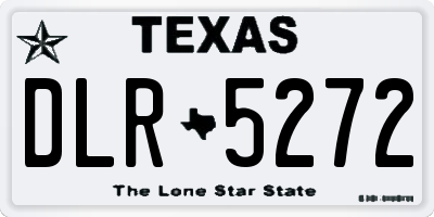 TX license plate DLR5272