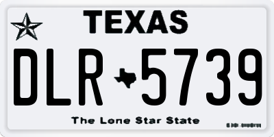 TX license plate DLR5739