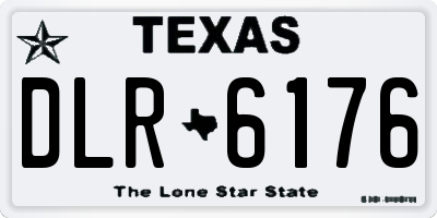 TX license plate DLR6176