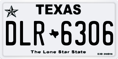 TX license plate DLR6306