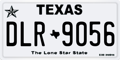 TX license plate DLR9056