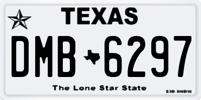 TX license plate DMB6297
