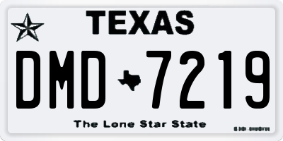 TX license plate DMD7219