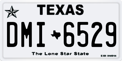 TX license plate DMI6529