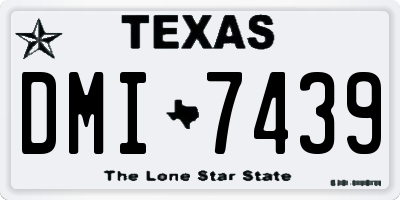 TX license plate DMI7439