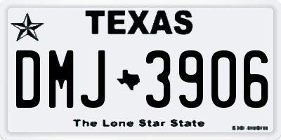 TX license plate DMJ3906