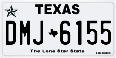 TX license plate DMJ6155