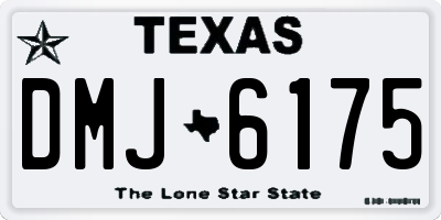 TX license plate DMJ6175
