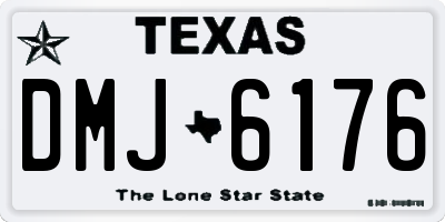 TX license plate DMJ6176