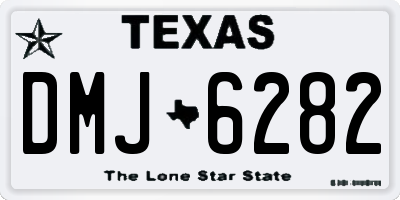 TX license plate DMJ6282