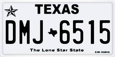 TX license plate DMJ6515