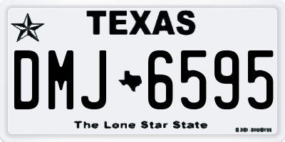 TX license plate DMJ6595