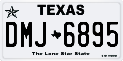 TX license plate DMJ6895