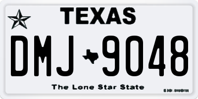 TX license plate DMJ9048