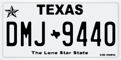 TX license plate DMJ9440