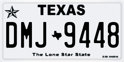 TX license plate DMJ9448