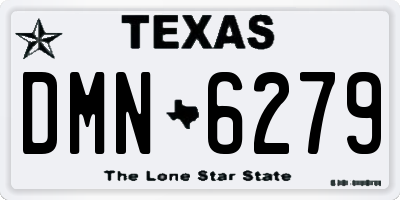 TX license plate DMN6279
