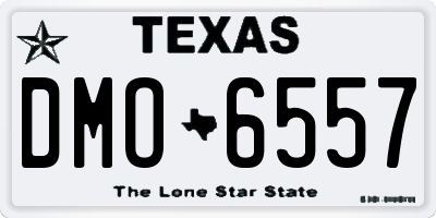 TX license plate DMO6557