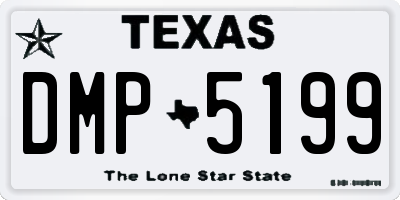 TX license plate DMP5199