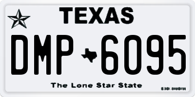 TX license plate DMP6095