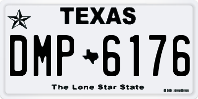 TX license plate DMP6176