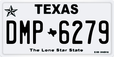 TX license plate DMP6279