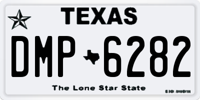 TX license plate DMP6282