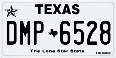 TX license plate DMP6528