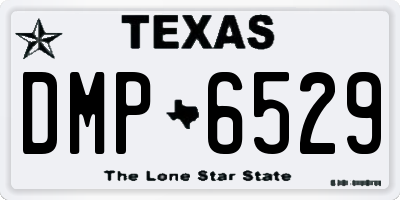 TX license plate DMP6529