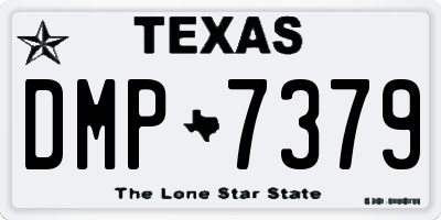 TX license plate DMP7379