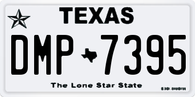 TX license plate DMP7395