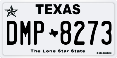 TX license plate DMP8273
