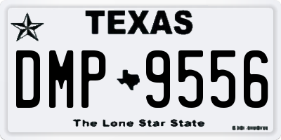 TX license plate DMP9556