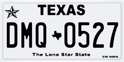 TX license plate DMQ0527