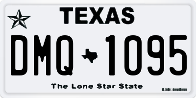TX license plate DMQ1095
