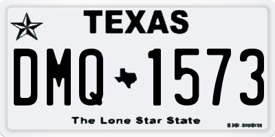 TX license plate DMQ1573